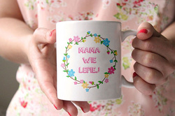 Kubek MAMA WIE LEPIEJ kub-0294