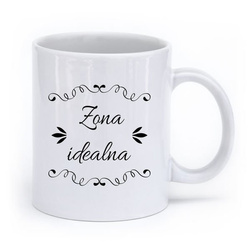 Kubek na prezent Żona idealny kub-0306