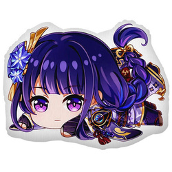 Poduszka chibi Raiden Shogun Genshin Impact gra
