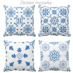 Poduszka inspirowana mozaiką ceramiczną pod-6580