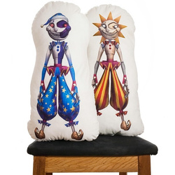 Poduszka maskotka FNAF Moondrop klaun 45cm