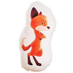 Poduszka maskotka Jak borsuk z lisem Lis fox 45cm