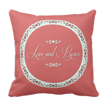 Poduszka Shabby Chic LOVE and ROSE pod-6124
