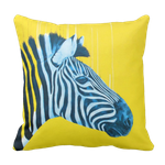 Poduszka ZEBRA yellow -6200